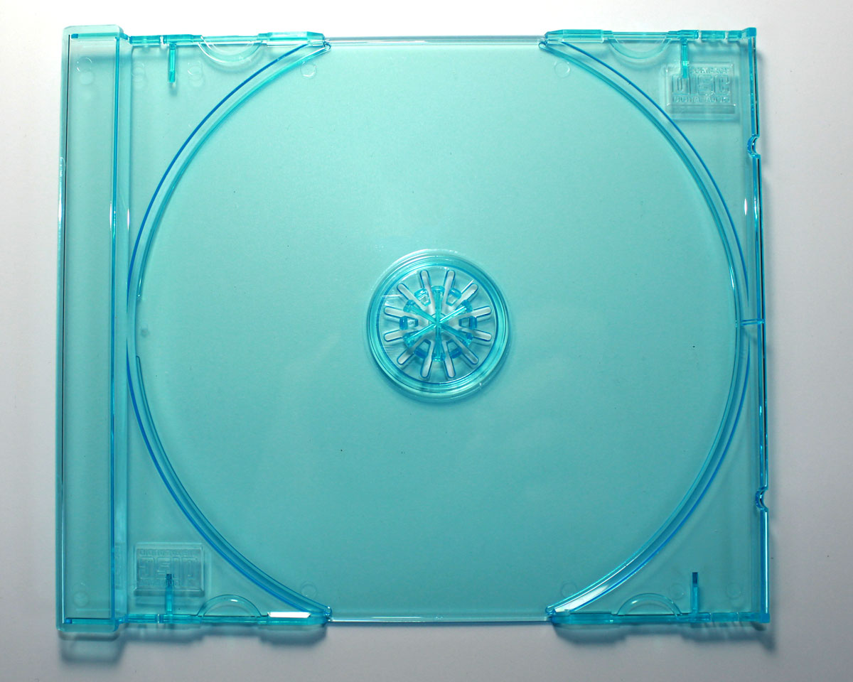 Zircon Blue CD tray